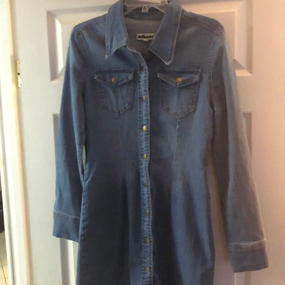 Women’s Fitted Denim Dress/Tunic